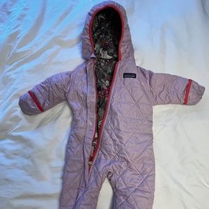 Patagonia Snowsuit Reversible Pink / Patterned